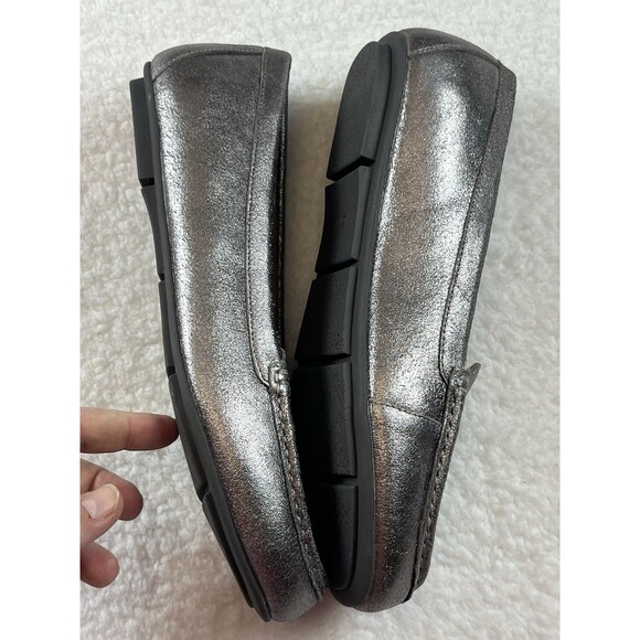 Vionic Silver Loafers - Picture 6 of 8